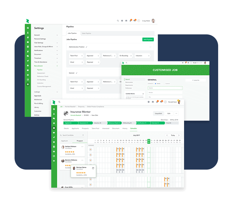 A configurable system for all recruitment requirements