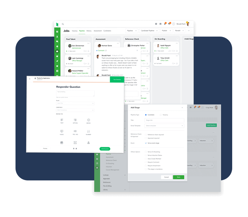 Drag and drop pipelines for personalised communications